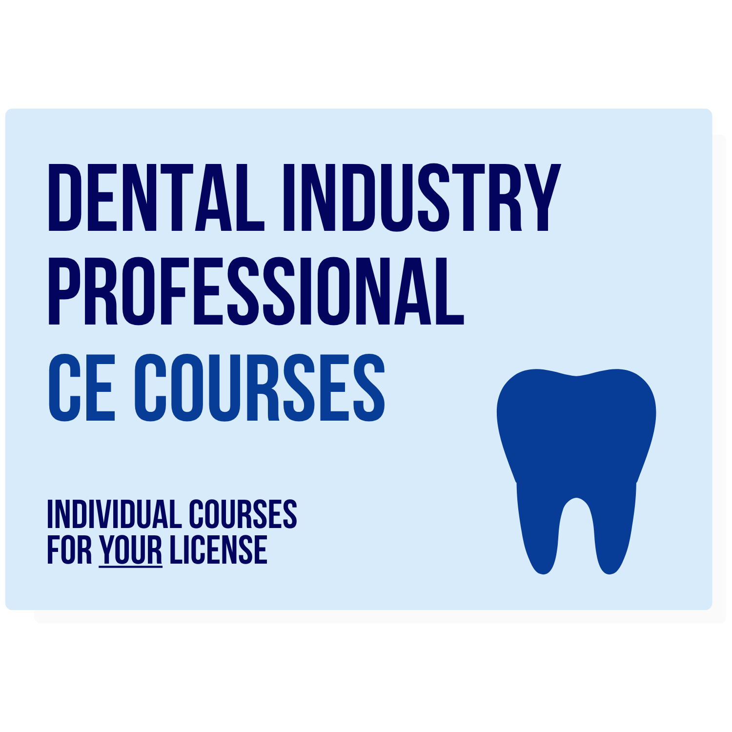 Dental CE Courses